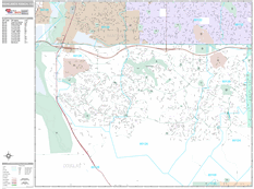 Highlands Ranch Digital Map Premium Style